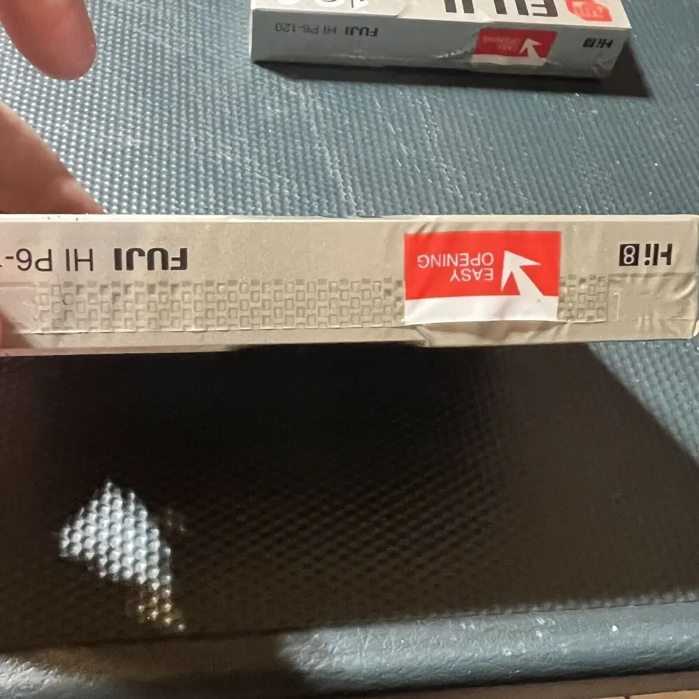 FujiFilm Hi8 MP120 Professional Video Tapes Blank Sealed Lot of 2